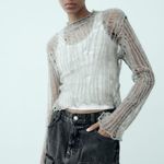 ZARA DENIM CARGO SKIRT TRF Photo 1