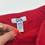 Q&A  Red Strapless Corset Cropped Top Size Small Photo 1