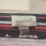 Avenue 18/20‎ Red & Black Printed Top Cape Overlay Photo 3