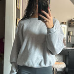 SKIMS women’s medium  grey crewneck Photo 0