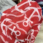 NWOT indigo soul large beach cover up. See through Red Photo 2