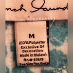 French Laundry teal and white tie neck tank top Photo 3