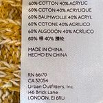 BDG Urban Outfitters Yellow Green Grey Kellan Striped V Neck Cardigan Size Small Photo 13