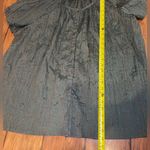 Laura Scott  Olive Textured Top blouse short sleeve shirt 24W 26W woman’s EUC Photo 4