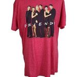 Friends Televsion Series Retro 90's Unisex Graphic Faded Red Tee Size Large Photo 0