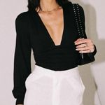 Princess Polly  Jude long sleeve black bodysuit Photo 0