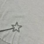 Aeropostale Vintage White Ribbed Knit Henley Top Medium Long Sleeve Y2K 2000s Photo 12