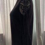SheIn Black Long Lace Sleeved Women’s Small Top Photo 1
