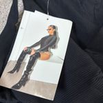 Naked Wardrobe NWT  New Everything Maxi Dress Black Ribbed Bodycon‎ Womens Size S Photo 3