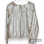 Wallflowers juniors sz medium french terry tie dye pullover crewneck dolman slvs White Photo 0