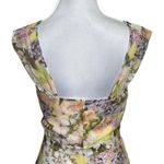 Yumi Kim  Ariana Midi Floral Dress Garden Light Lemon Yellow Women’s Size Small S Photo 7