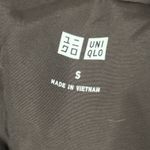 Uniqlo Down Jacket Womens Small Petite Brown Puffer Full Zip Winter Coat Pockets Photo 2