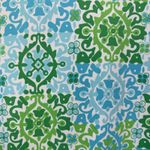 Talbots  Green Medallion Effortless Jersey Polo Sleeveless Dress Size 2X Photo 5