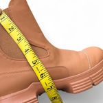 Brown Lugged Chunky Platform High Top Combat Grunge Military Biker Boots Round Toe Y2K US Women 8 Photo 4