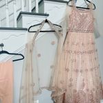 New Pakistani Indian Bridal Gown Pink Size M Photo 6