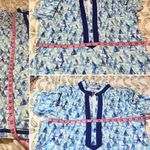 CABANA LIFE Upf 50 Nautical Sailboat Twill Tape Mini Dress Caftan Blue M NWT Size M Photo 8