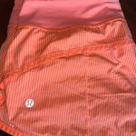 Lululemon  Women's Orange Athletic Shorts Photo 5