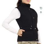 Mier Sports Diamond Quilted Vest Black Size L Photo 4