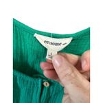 ee:some ee some green gauze tiered mini dress boho casual Photo 5