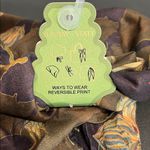 Sunday State | Vintage Floral Reversible Scarf Green Photo 1