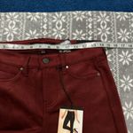 Liverpool Jeans Company Stitch Fix Liverpool Madonna Skinny Suede Leggings Deep Henna Size 4/27 Petite Photo 12