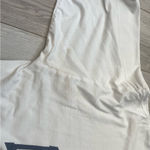 Brandy Melville Tshirt new york long sleeve crop oversized womens White one size Photo 4