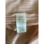 Everlane  Pink‎ The Rib Soft Knit Scoop Neck Sleeveless Midi Dress Large Photo 7