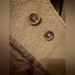 Cinzia Rocca Long Pure Virgin Wool Brown Coat Vintage Made in Italy sz 16 Photo 10