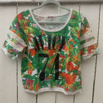 Juicy Couture   Sweatshirt  Floral‎ Tropical Photo 0