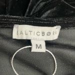 Baltic Born NWT  Nadine Velvet Midi Dress Black Size Medium Party Wedding Holiday Photo 11