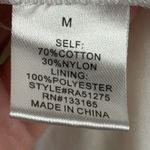 Altar'd State Altar’d State Woman’s Floral Lace White Spring Cute Twee Casual Mini Dress Med Photo 3