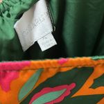 Sugar Lips NWT | Satin Tropical Print Halter V-Neck Sleeveless Jumpsuit by | XL Photo 4