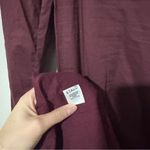 STAUD  Josephine Maxi Burgundy Dress Long Sleeve Size 10 Photo 6