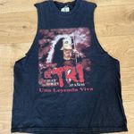 Furst of a Kind  - El Tri Cut Sleeveless Tank in Faded Black Photo 0