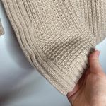 Banana Republic cotton cashmere tan pebble texture sweater top size S Photo 79
