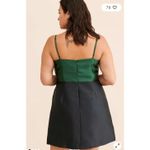 Hutch  Serena Bow A-Line Mini‎ Dress Green Size 18W Photo 1