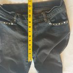 Paris Blues  Black Flare Jeans with Embellishments Photo 8