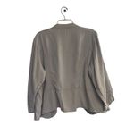 Maurice's  Women’s Linen Blend Gray Jacket Size 2 NEW‎ WITH TAGS OVERSIZED Photo 1