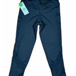 Gaiam Om Mesh Yoga Capri Compression Workout Bottoms Pants Black Size Small New Photo 5