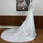 St. Tropez Pretty Vintage Y2K  White Satin Wedding Gown! Photo 7