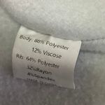 Amazhiyu Gray Round Neck Long Sleeve Frayed Hem Cropped Pullover Cozy Sweater XL Photo 3