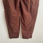 Athleta Reddish Cognac Brown Trekkie North High Waisted Workout Jogger Pants Photo 11