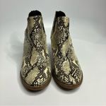 Blondo Blonde waterproof‎ snake skin print leather ankle boots size 9.5 Photo 2