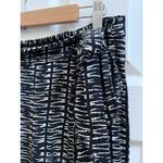 Whistles Black Sahara Print Avie Pocket Wrap A Line Skirt Size Medium Photo 4