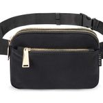 Amazon ZORFIN Fanny Packs for Women Men, Fashion Waist Pack Belt Bag with Adjustable Strap Black Photo 0