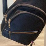 Black Fanny pack nylon with Gold Zippers clean no call outs Photo 1