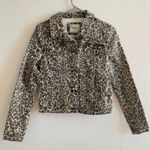 Mudd Cheetah Print Jean Jacket Photo 0