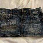 Y2K Distressed Mini Skirt Size XXS Photo 0