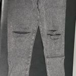 Garage  Gray Ripped Leggings Size Medium Photo 5