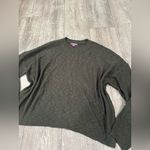 Vince Camuto  Charcoal Crew Neck Sweater Photo 4